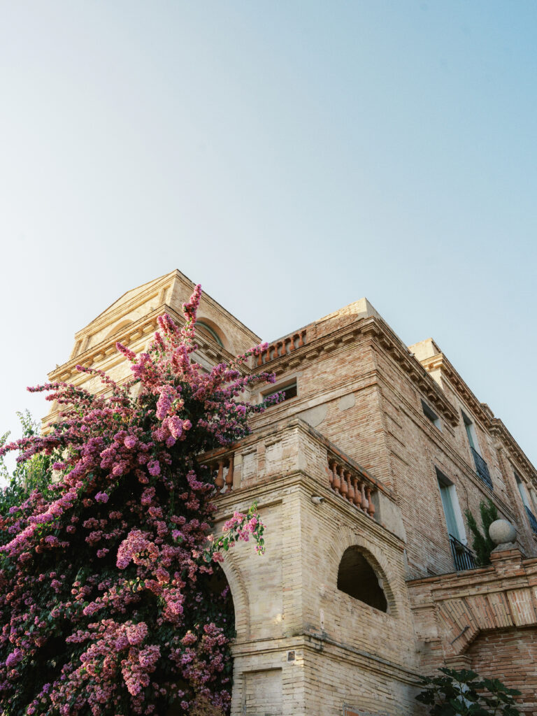 The main building at Molí de la Torre, near Barcelona. One of the best wedding venues in Spain. 